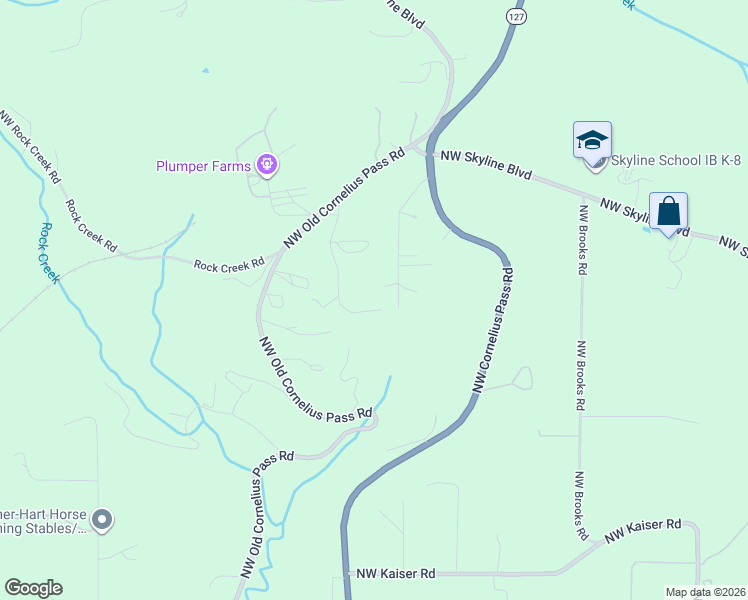 map of restaurants, bars, coffee shops, grocery stores, and more near 11050 Northwest Old Cornelius Pass Road in Portland