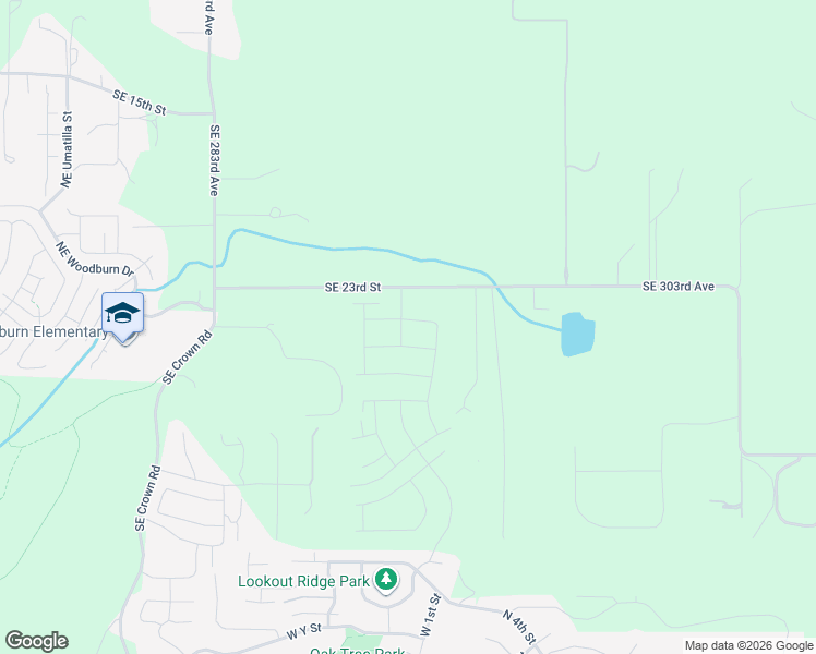map of restaurants, bars, coffee shops, grocery stores, and more near 292 West Maple Street in Washougal