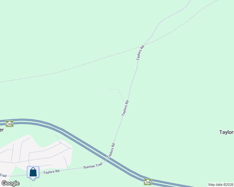 map of restaurants, bars, coffee shops, grocery stores, and more near 153 Taylors Road in Antigonish