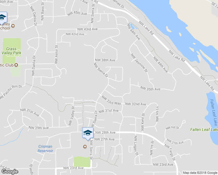 map of restaurants, bars, coffee shops, grocery stores, and more near 1700 Northwest 35th Circle in Camas