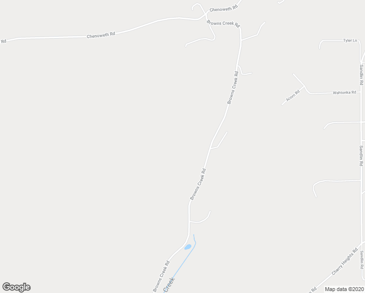 map of restaurants, bars, coffee shops, grocery stores, and more near 3573 Browns Creek Road in The Dalles