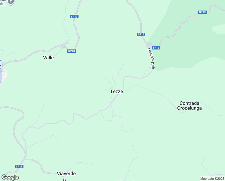 map of restaurants, bars, coffee shops, grocery stores, and more near 1 Contrada Toldi in Tezze