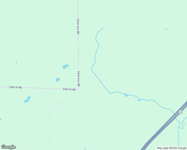 map of restaurants, bars, coffee shops, grocery stores, and more near 2714 52nd Avenue Northeast in Sauk Rapids