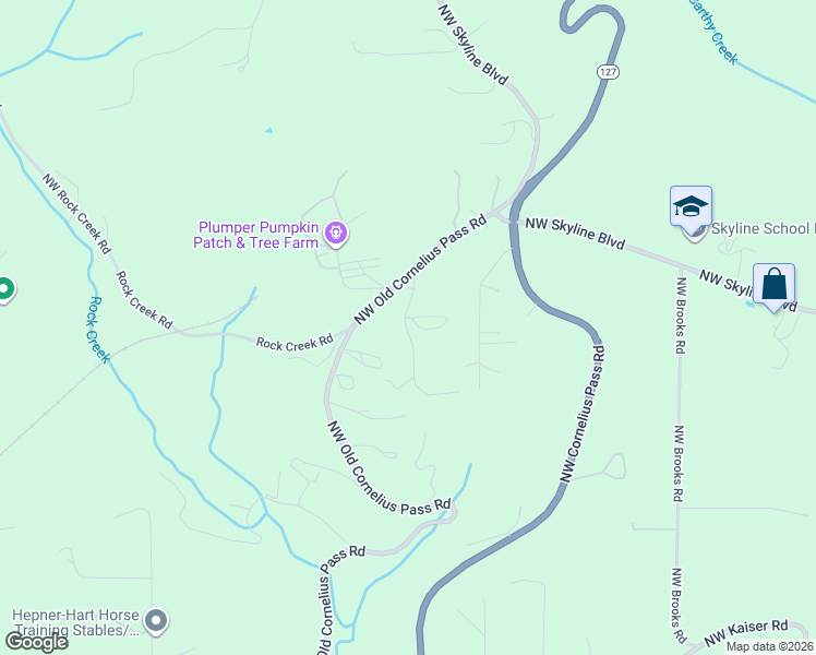 map of restaurants, bars, coffee shops, grocery stores, and more near 11300 Northwest Old Cornelius Pass Road in Portland