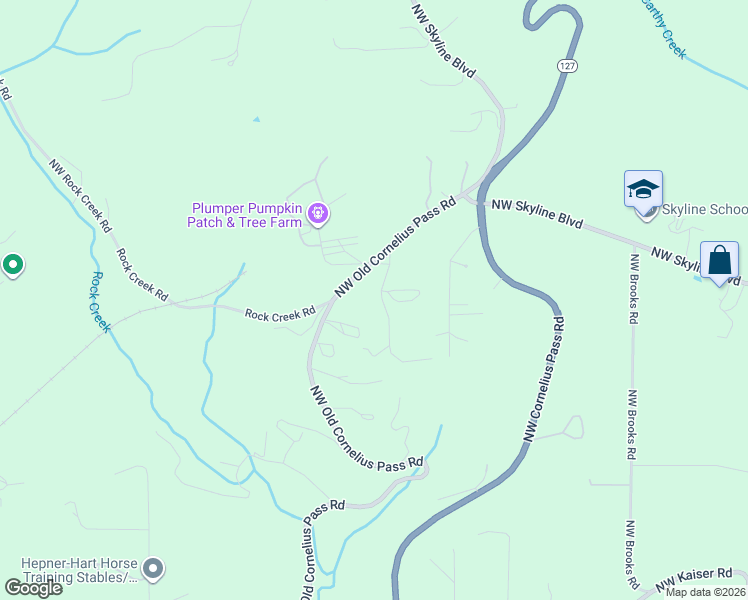 map of restaurants, bars, coffee shops, grocery stores, and more near 11355 Northwest 185th Place in Portland