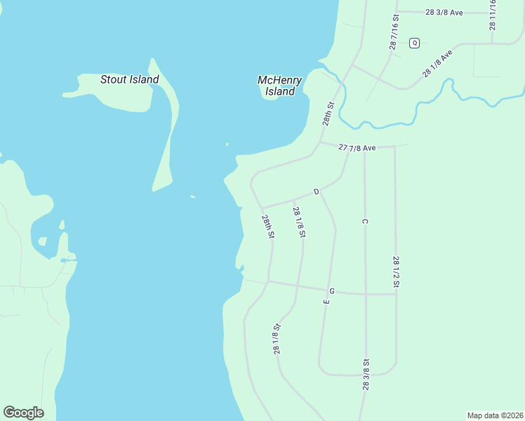 map of restaurants, bars, coffee shops, grocery stores, and more near 2773 28th Street in Birchwood