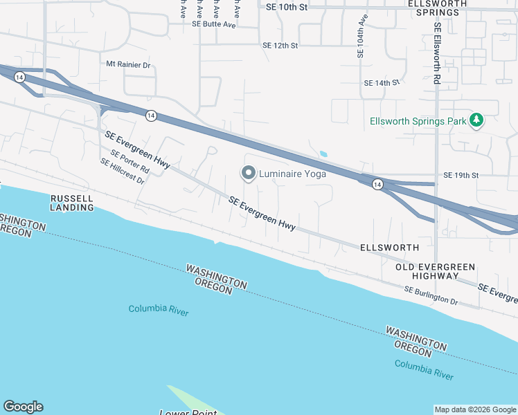 map of restaurants, bars, coffee shops, grocery stores, and more near 2114 Southeast 98th Avenue in Vancouver
