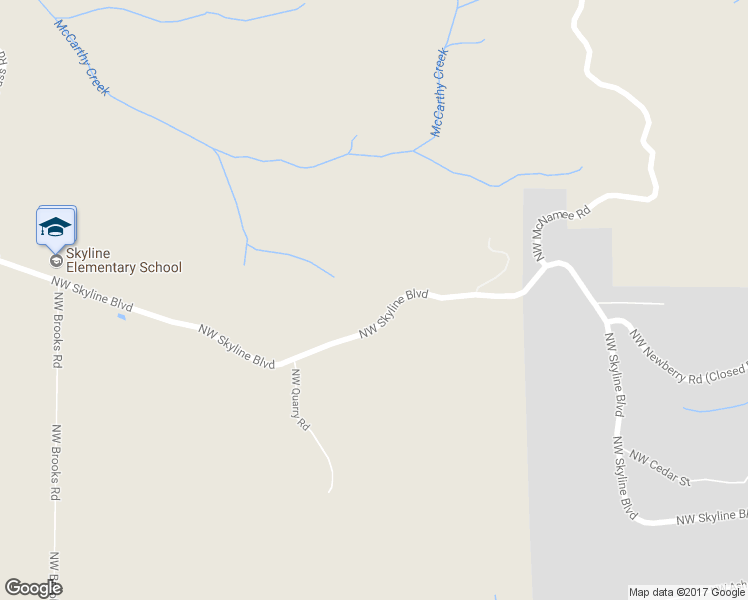 map of restaurants, bars, coffee shops, grocery stores, and more near 11350 Northwest Skyline Boulevard in Portland