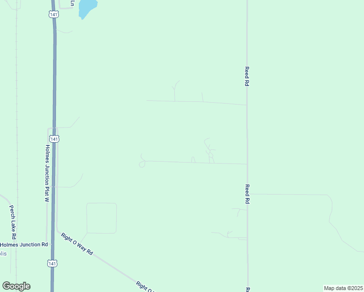 map of restaurants, bars, coffee shops, grocery stores, and more near W7814 White Tail Lane in Pembine