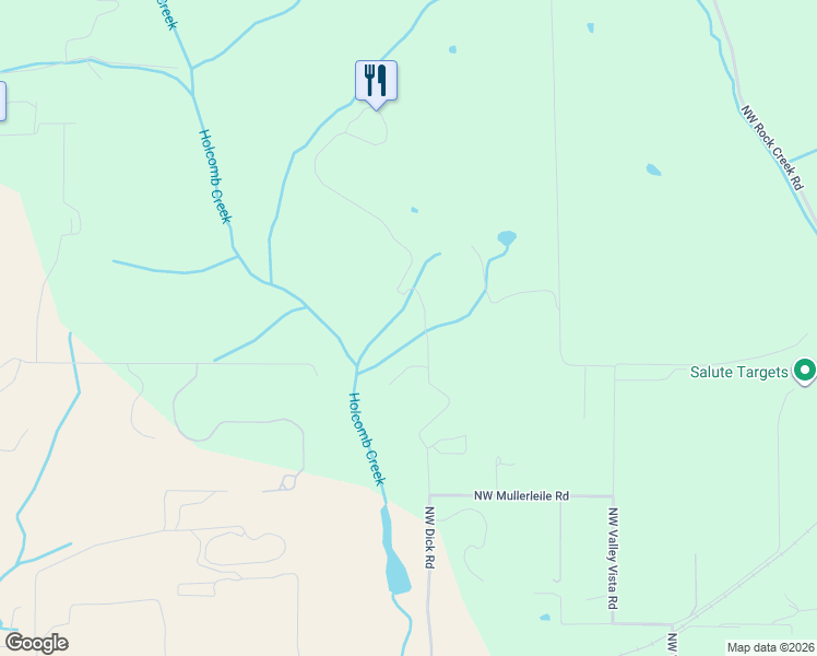 map of restaurants, bars, coffee shops, grocery stores, and more near 12155 Northwest Dick Road in Hillsboro