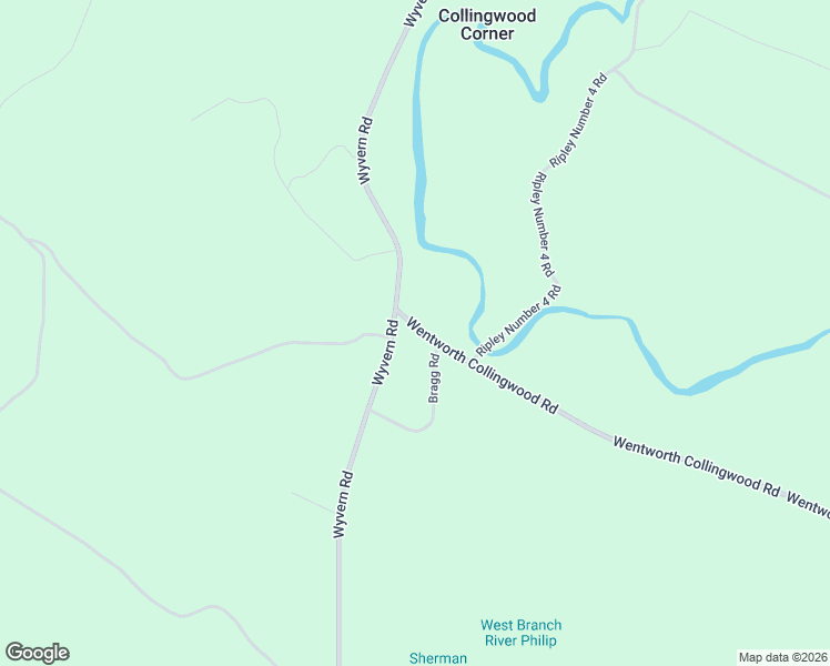 map of restaurants, bars, coffee shops, grocery stores, and more near 17 Wentworth Collingwood Road in Collingwood Corner