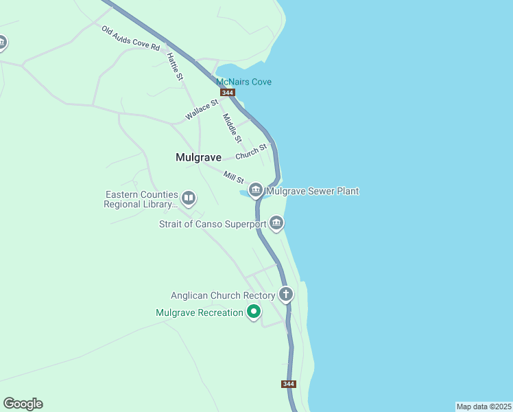 map of restaurants, bars, coffee shops, grocery stores, and more near Main Street in Mulgrave