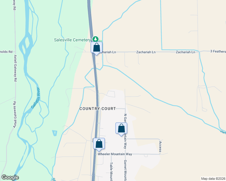 map of restaurants, bars, coffee shops, grocery stores, and more near 131 Gravel Hollow Drive in Bozeman