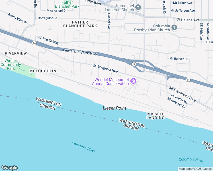 map of restaurants, bars, coffee shops, grocery stores, and more near 1620 Southeast 78th Avenue in Vancouver