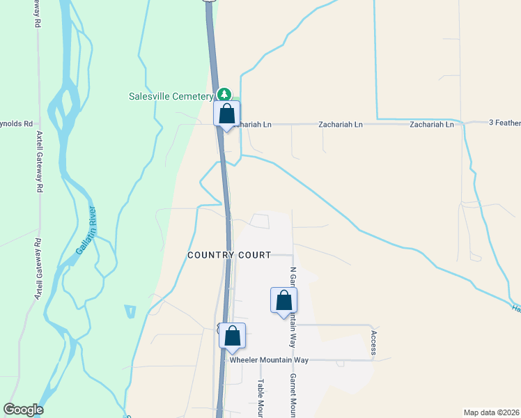 map of restaurants, bars, coffee shops, grocery stores, and more near 131 Gravel Hollow Drive in Bozeman