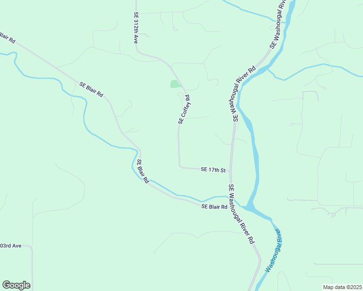 map of restaurants, bars, coffee shops, grocery stores, and more near 1419 Southeast Coffey Road in Washougal