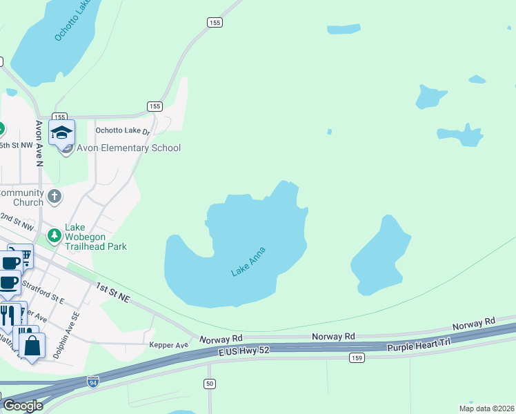 map of restaurants, bars, coffee shops, grocery stores, and more near in Avon