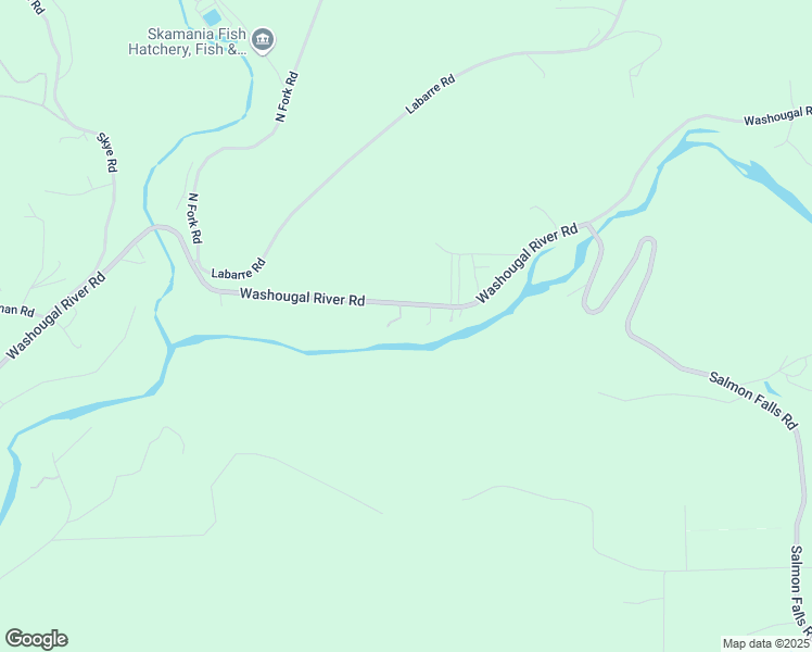 map of restaurants, bars, coffee shops, grocery stores, and more near 41 Lingo Drive in Washougal