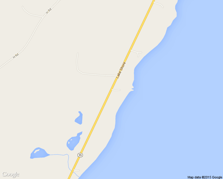 map of restaurants, bars, coffee shops, grocery stores, and more near Highway 35 in Bark River