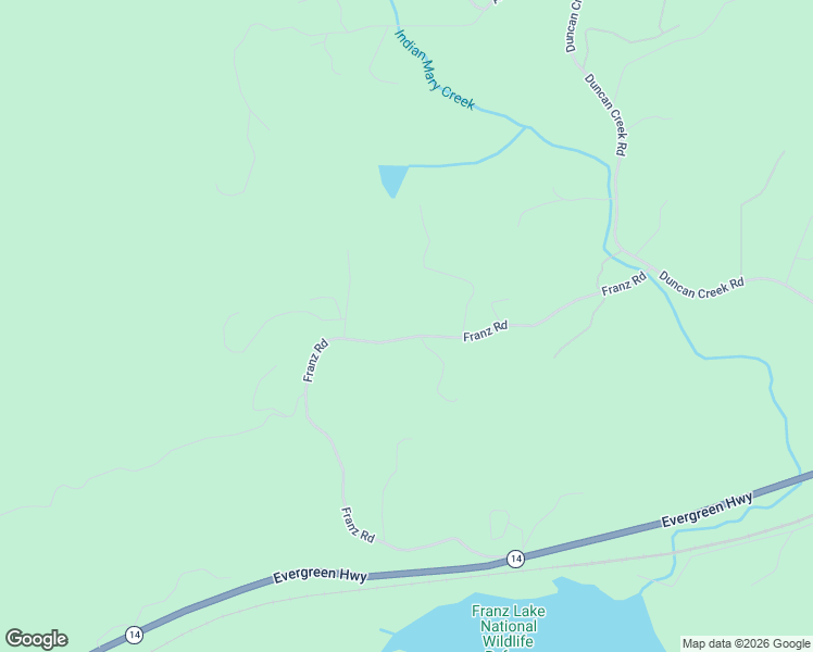 map of restaurants, bars, coffee shops, grocery stores, and more near 831 Franz Road in Stevenson