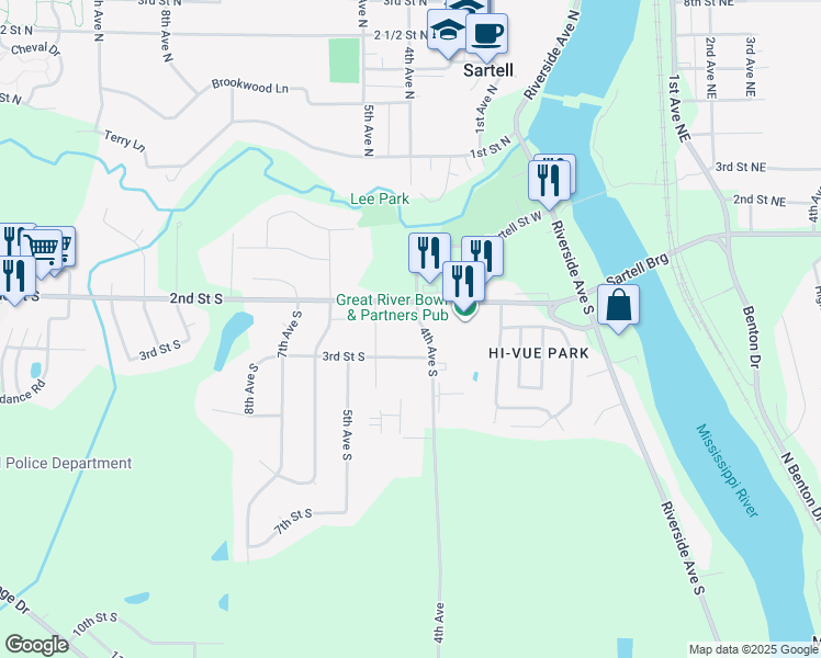 401 3rd Street South, Sartell MN Walk Score