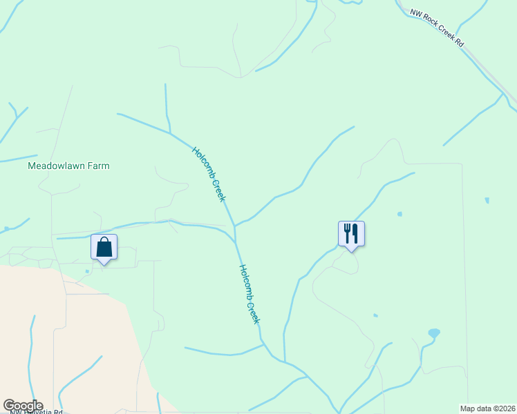 map of restaurants, bars, coffee shops, grocery stores, and more near 22485 Northwest Yungen Road in Hillsboro