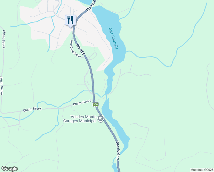 map of restaurants, bars, coffee shops, grocery stores, and more near 28 Chemin de la Blanche in Val-des-Monts