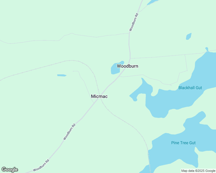 map of restaurants, bars, coffee shops, grocery stores, and more near Woodburn Road in Pictou County