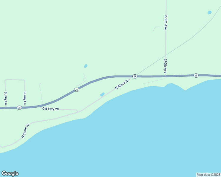 map of restaurants, bars, coffee shops, grocery stores, and more near 27446 North Shore Drive in Starbuck