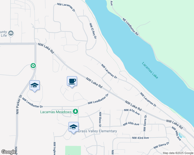 map of restaurants, bars, coffee shops, grocery stores, and more near 2639 Northwest Walden Drive in Camas