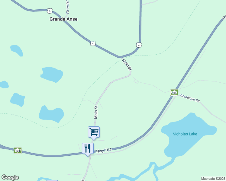 map of restaurants, bars, coffee shops, grocery stores, and more near in Grande Anse