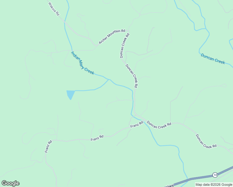 map of restaurants, bars, coffee shops, grocery stores, and more near 122 Winter Creek Road in Stevenson