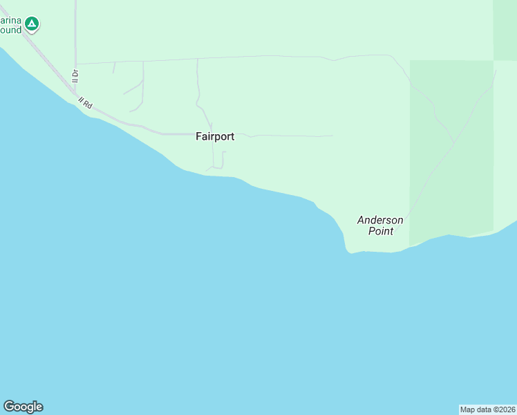 map of restaurants, bars, coffee shops, grocery stores, and more near 1985 II Road in Garden