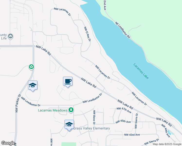 map of restaurants, bars, coffee shops, grocery stores, and more near 2639 Northwest Walden Drive in Camas