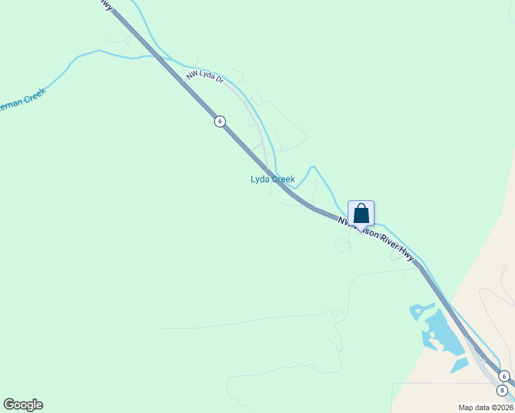 map of restaurants, bars, coffee shops, grocery stores, and more near 56334 NW Wilson River Hwy in Gales Creek
