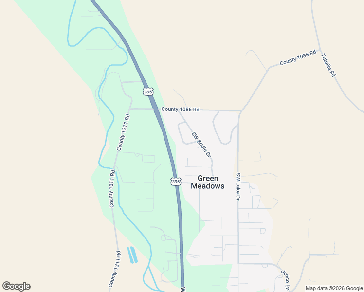 map of restaurants, bars, coffee shops, grocery stores, and more near 71671 Southwest Bridle Drive in Pendleton