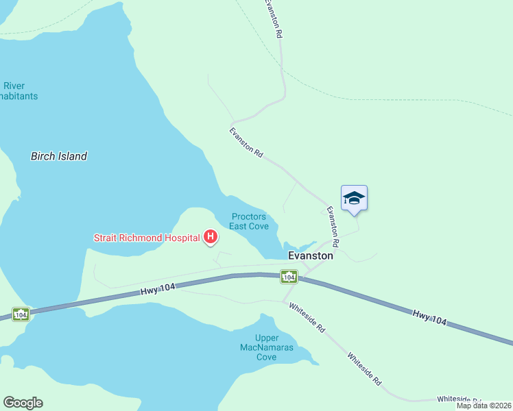 map of restaurants, bars, coffee shops, grocery stores, and more near 16 King Lane in Cleveland