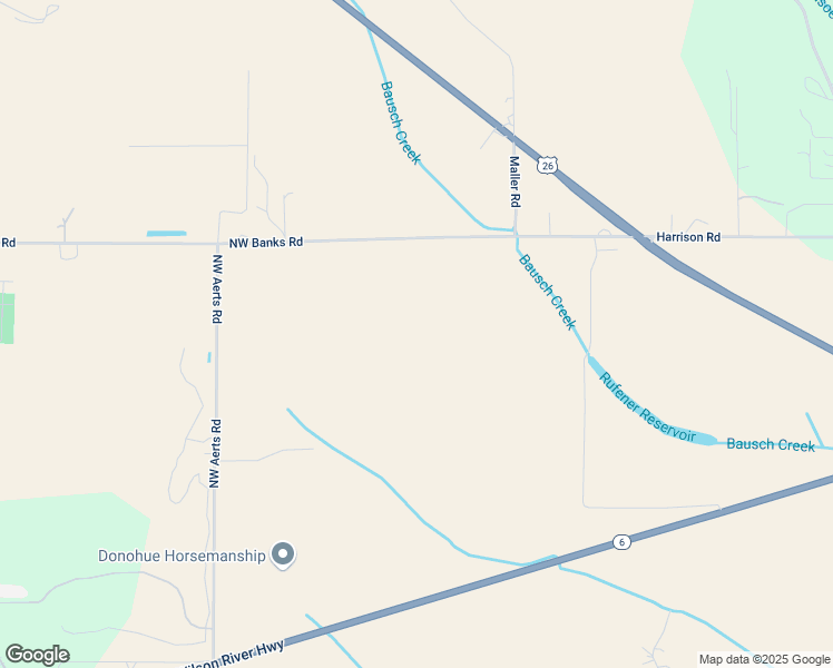 map of restaurants, bars, coffee shops, grocery stores, and more near 40020 Northwest Banks Road in Banks