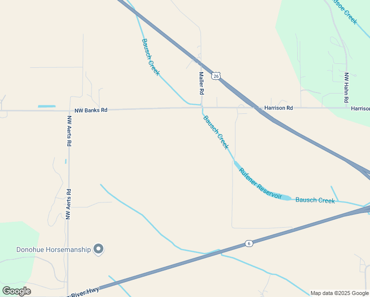 map of restaurants, bars, coffee shops, grocery stores, and more near 40020 Northwest Banks Road in Banks