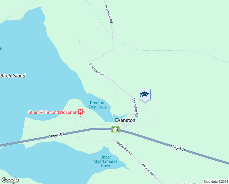 map of restaurants, bars, coffee shops, grocery stores, and more near 16 King Lane in Cleveland