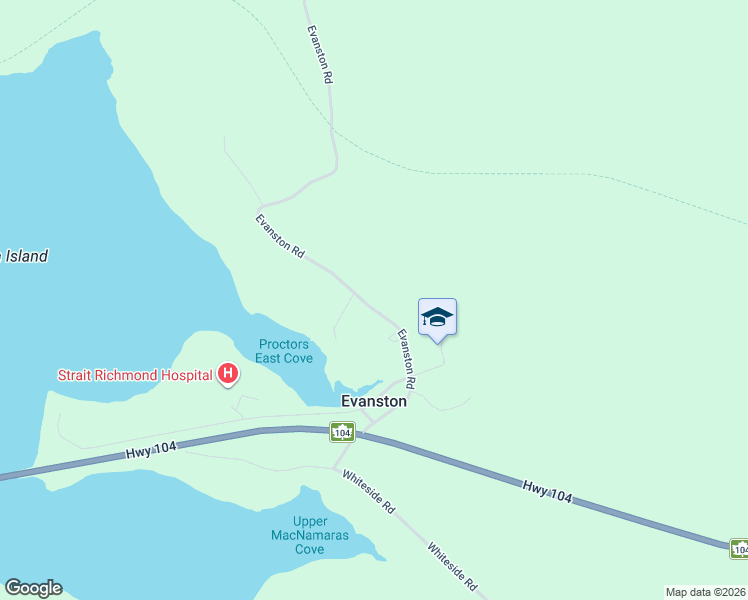 map of restaurants, bars, coffee shops, grocery stores, and more near 1029 Evanston Road in Cleveland