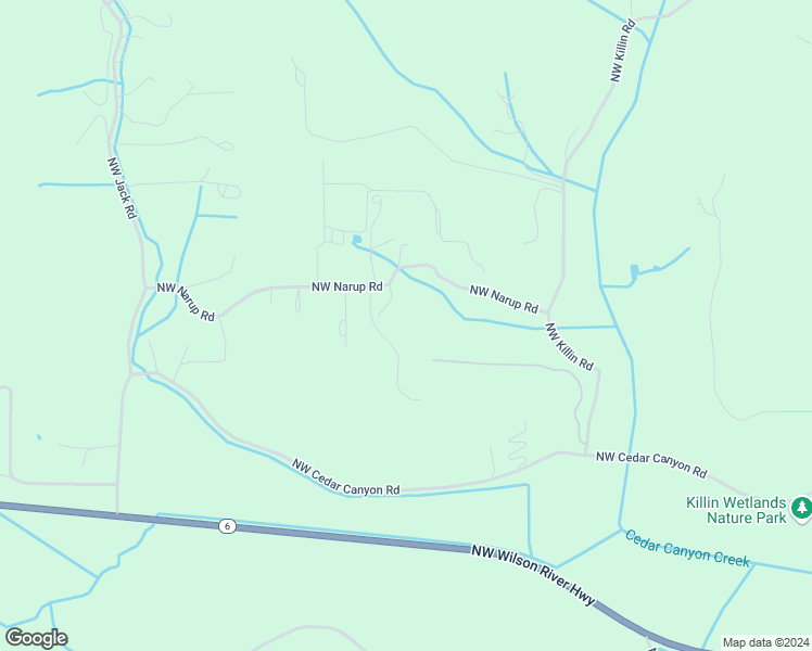 map of restaurants, bars, coffee shops, grocery stores, and more near 48030 Northwest Narup Road in Banks