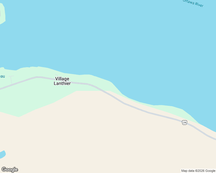 map of restaurants, bars, coffee shops, grocery stores, and more near 2190 Bay Road in L'Orignal