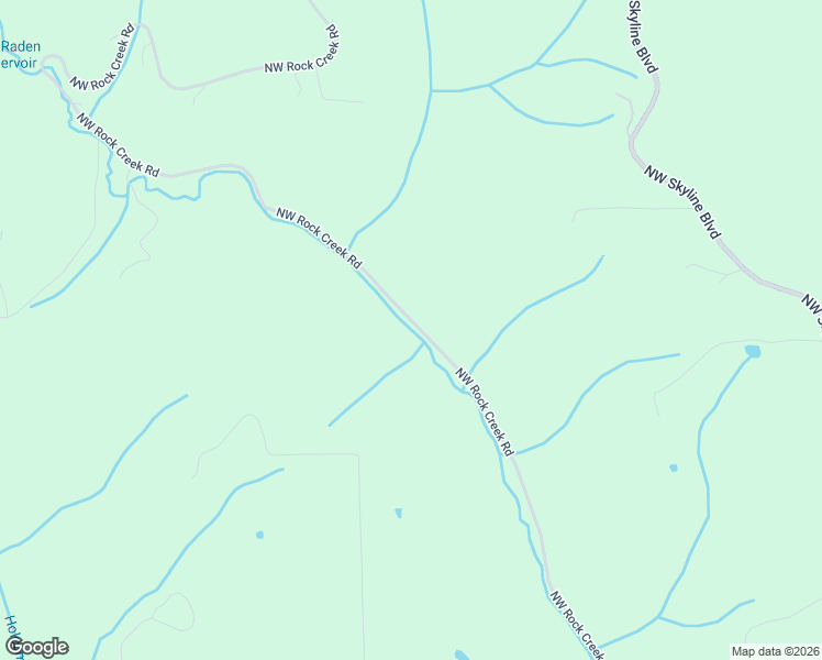 map of restaurants, bars, coffee shops, grocery stores, and more near 13611 Northwest Rock Creek Road in Portland