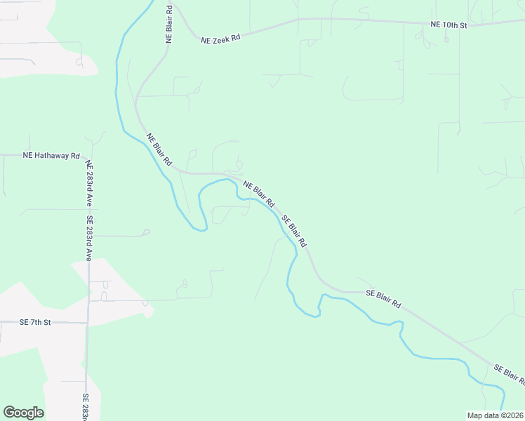 map of restaurants, bars, coffee shops, grocery stores, and more near 104 Southeast Blair Road in Washougal