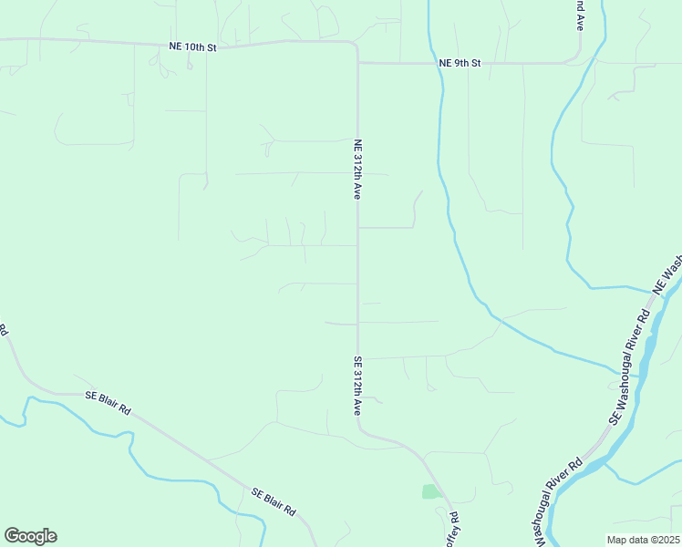map of restaurants, bars, coffee shops, grocery stores, and more near 204 Northeast 312th Avenue in Washougal
