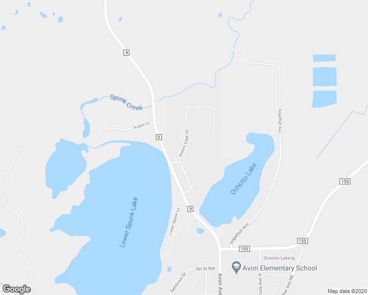 map of restaurants, bars, coffee shops, grocery stores, and more near Waters Edge Circle in Avon