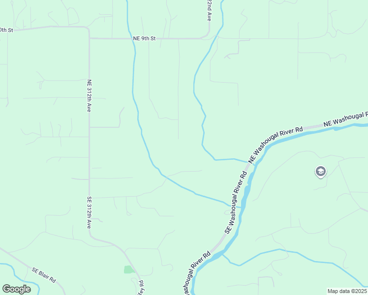 map of restaurants, bars, coffee shops, grocery stores, and more near 201 Northeast 319th Avenue in Washougal