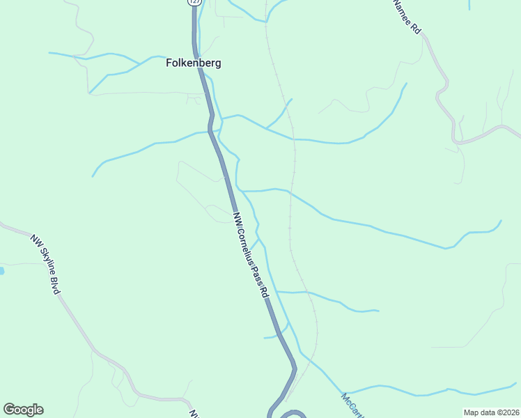 map of restaurants, bars, coffee shops, grocery stores, and more near 13700 Northwest Cornelius Pass Road in Portland