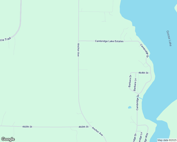 map of restaurants, bars, coffee shops, grocery stores, and more near 46505 Anchor Avenue in Stanchfield